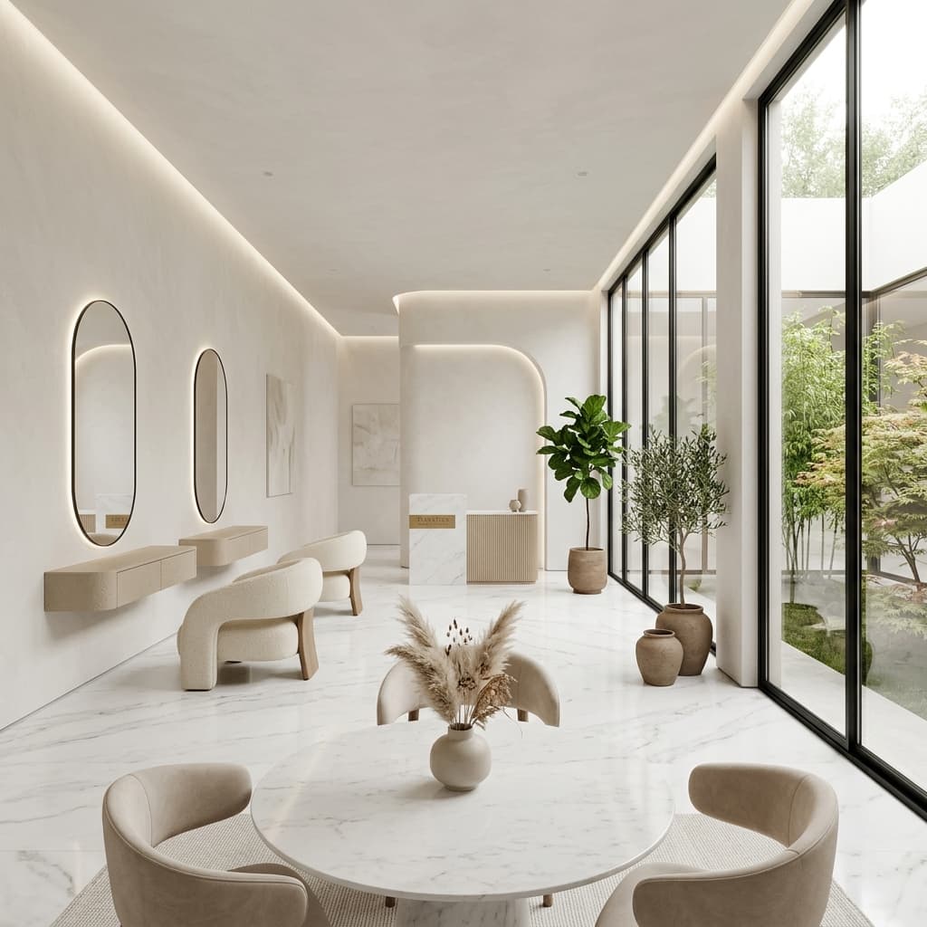 Luxury Salon Interior